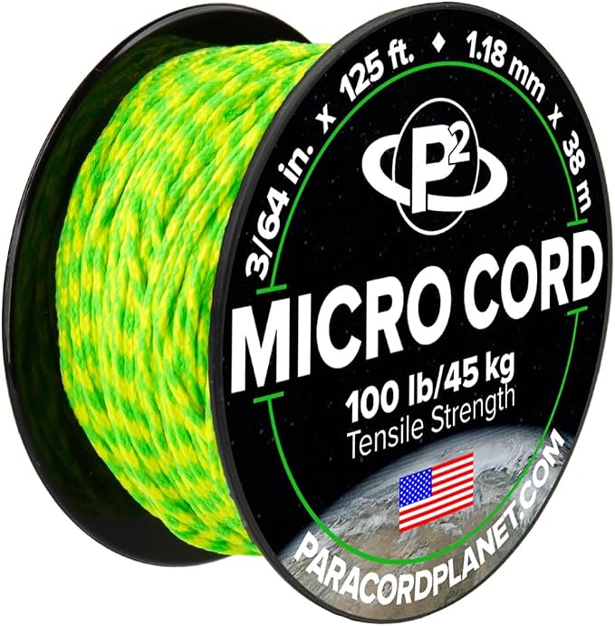 Paracord Planet Micro Paracord – Thin Braided Cord by ParacordPlanet