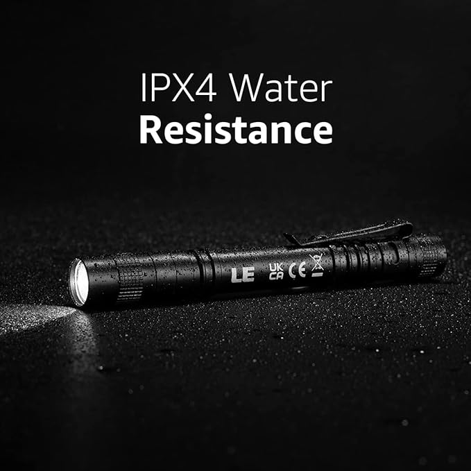 LE LED Pen Flashlights, Lightweight, Waterproof Pocket Flashlight - Image 4