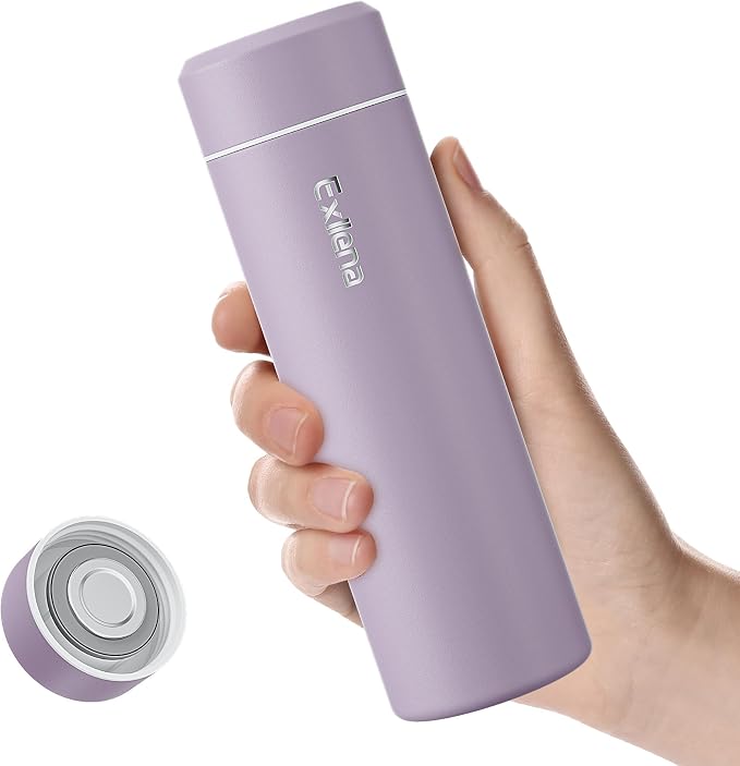 【Upgraded】Exllena Small Insulated Water Bottle 12 oz/350ml– Mini Insulated by Exllena