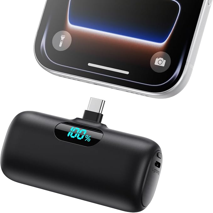 Mini Portable Charger Power Bank by Feob