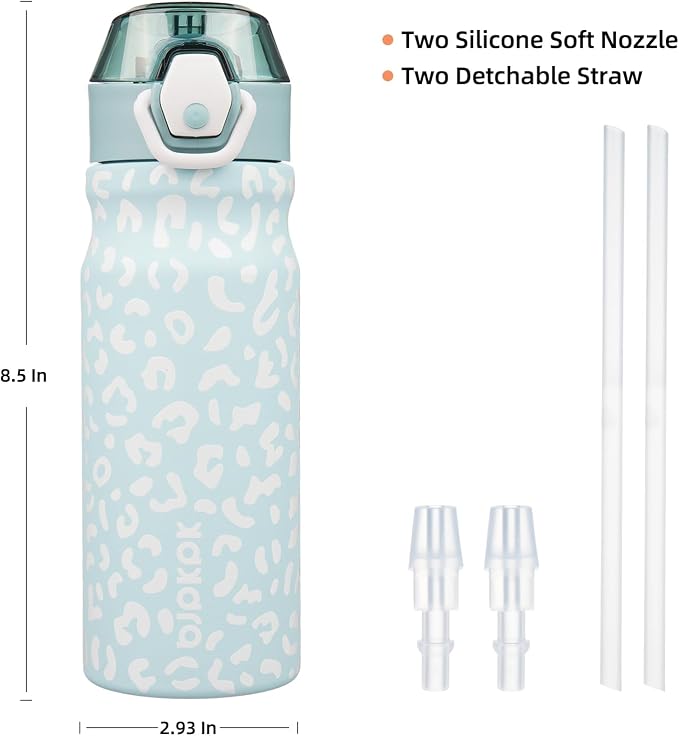 BJPKPK Insulated Water Bottle 18oz Stainless Steel Water Bottles - Image 4