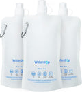 Waterdrop 16 oz Collapsible Water Pouch by Waterdrop