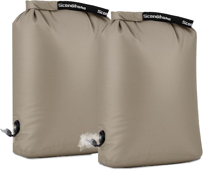 Travel Laundry Bag, Pump Free Vacuum Storage Bag Reusable Compression Dirty by Scandihome