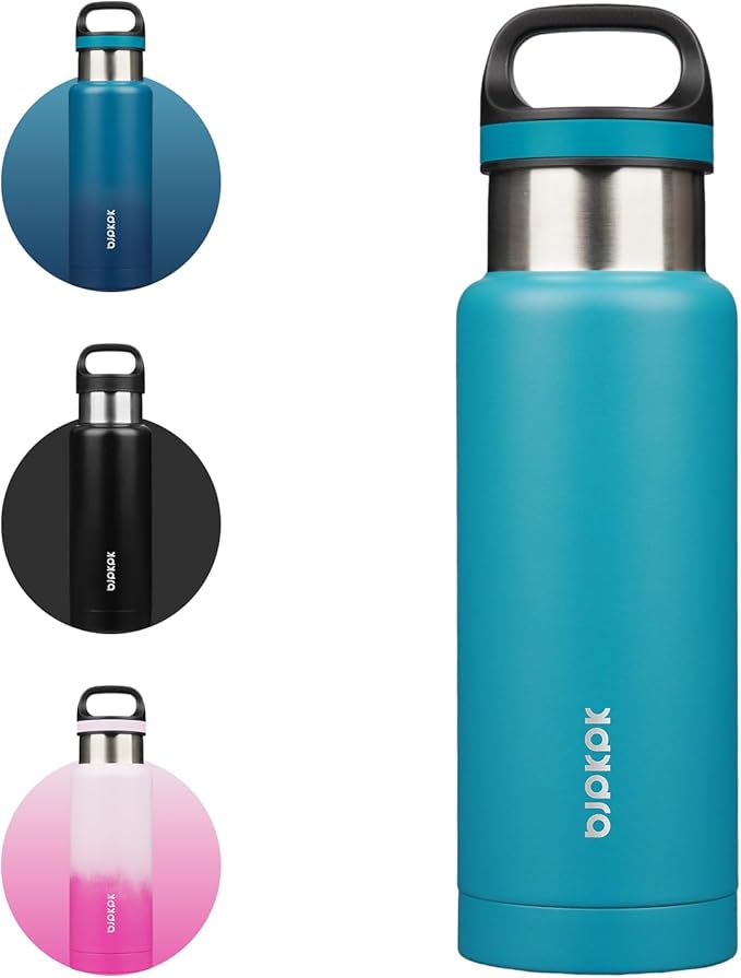 BJPKPK Insulated Water Bottle 18OZ Stainless Steel Water Bottle by BJPKPK