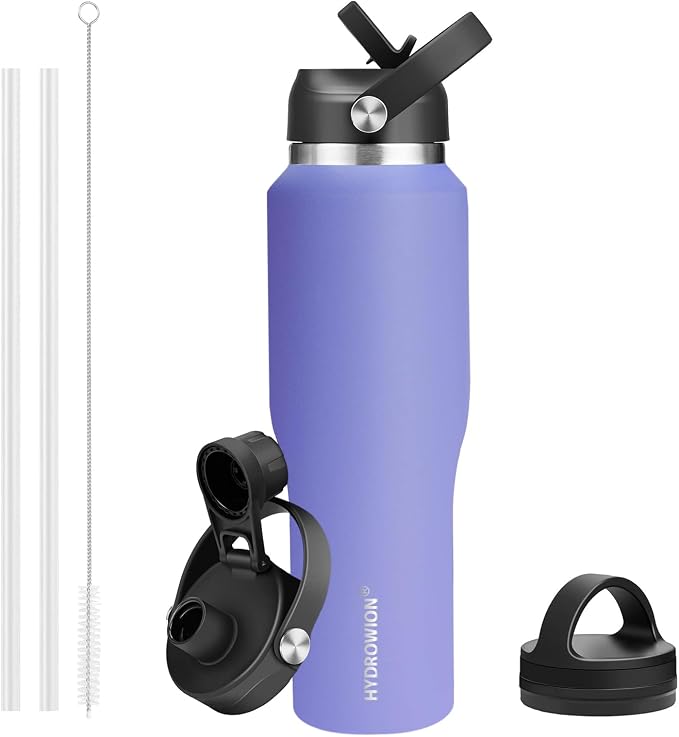 HYDROWION 40 oz Insulated Water Bottle by HYDROWION