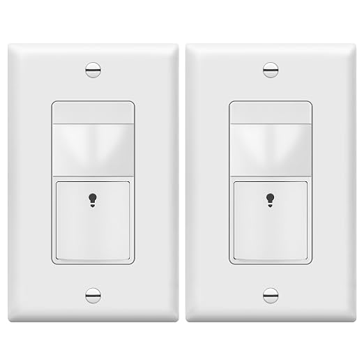 TOPGREENER PIR Motion Sensor Light Switch, Occupancy & Vacancy Motion Sensor by TOPGREENER