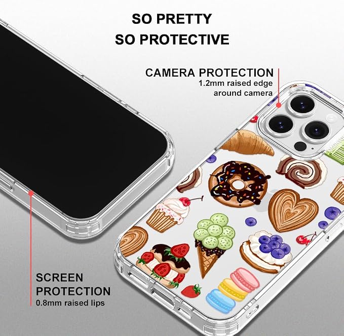 MOSNOVO for iPhone 16 Pro Max Case, Shockproof Military-Grade Protection 6.6ft - Image 4