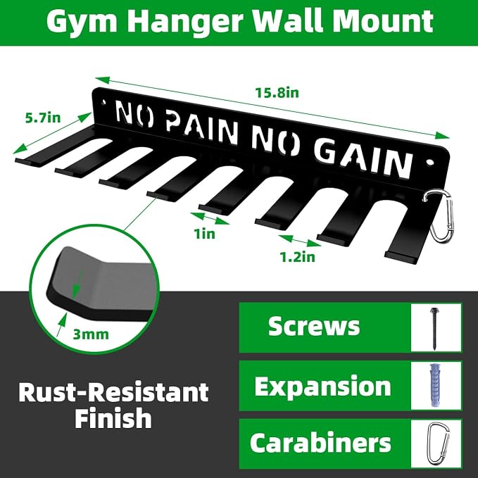 Home Gym Accessories Organization Storage Rack Equipment - Image 6