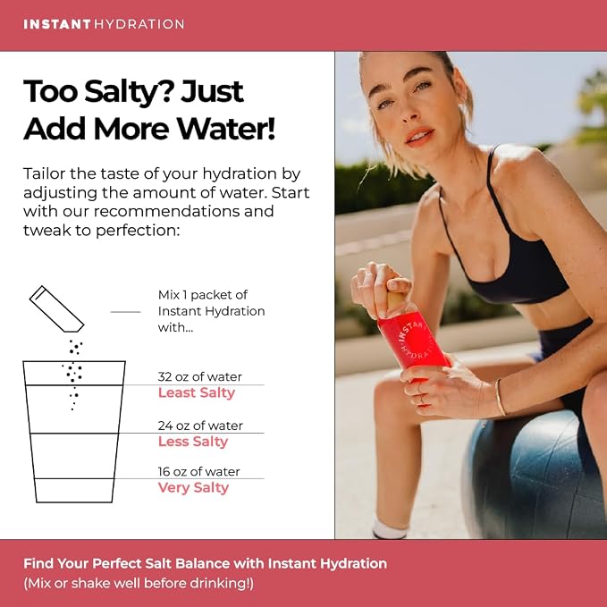Instant Hydration Sugar Free Electrolytes Powder Packets - Image 6