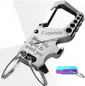 Hephis Skull Heavy Duty Key Chain, Car Emergency Escape Tool, Seat belt Cutter by hephis