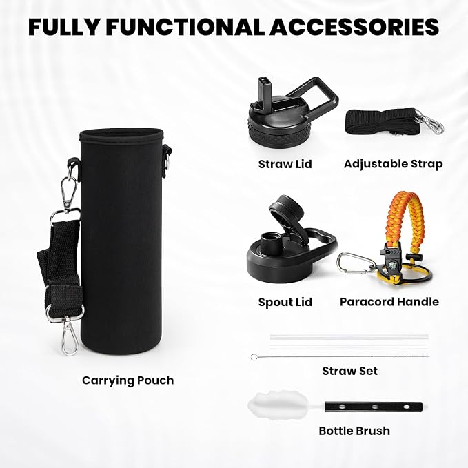 RAYMYLO Insulated Water Bottle 20 oz, Triple Wall Vacuum Stainless Steel - Image 6