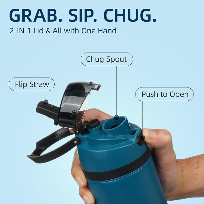 BJPKPK 17oz Insulated Water Bottle - Image 2
