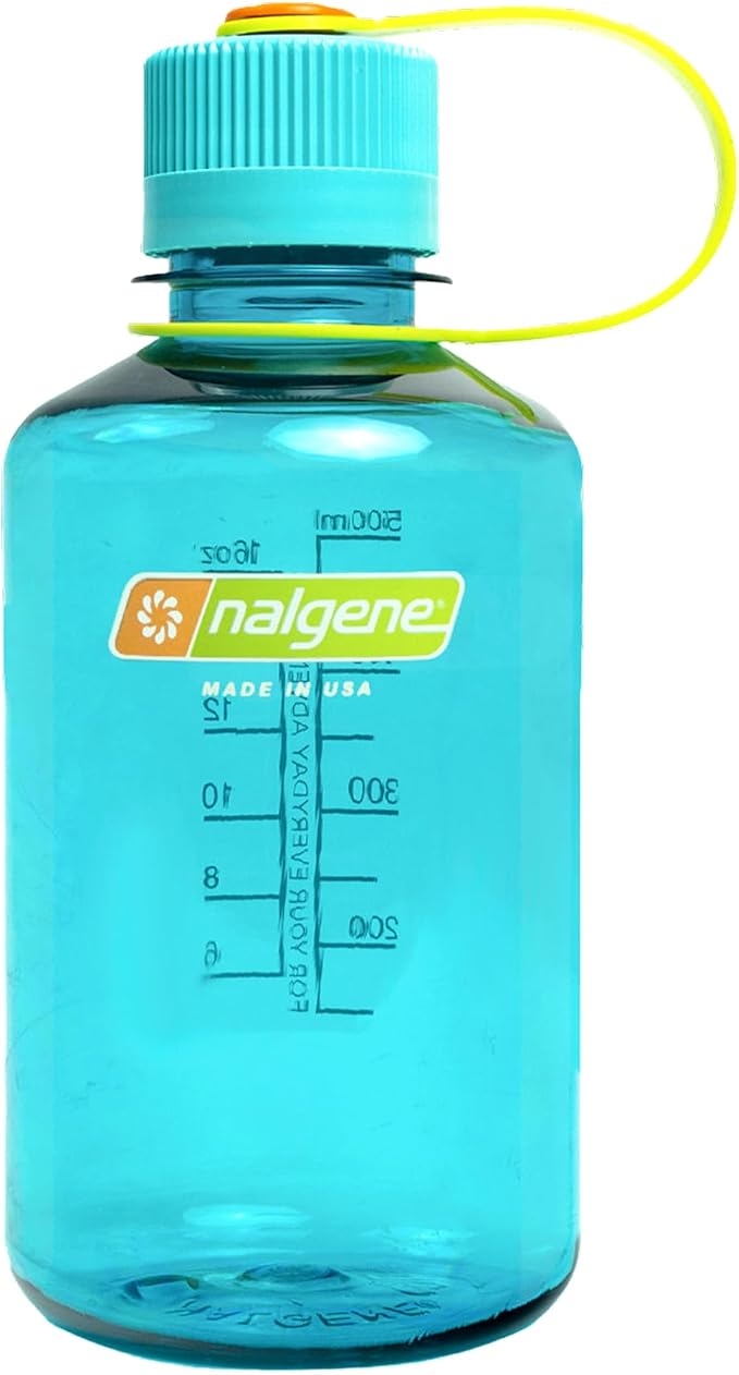 Nalgene 16 oz Narrow Mouth Water Bottle | BPA-Free, Durable & Leak Proof by Nalgene