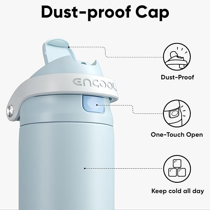 ENCOOL Leakproof Insulated Water Bottle - Image 2