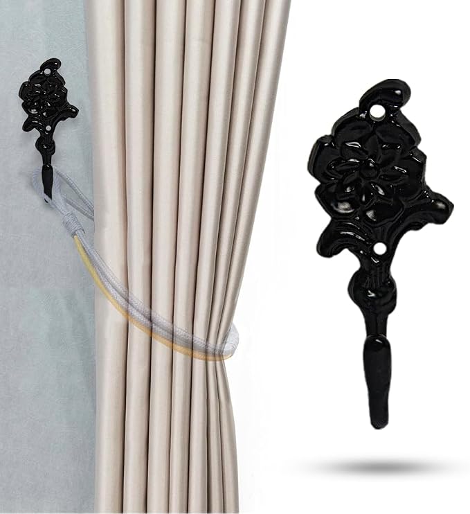 FAPBADRI Multipurpose Hooks, Used to Hang Clothes, Curtain Hold Backs, Colour - Image 3