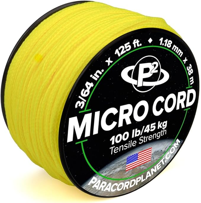 Paracord Planet Micro Paracord – Thin Braided Cord by ParacordPlanet