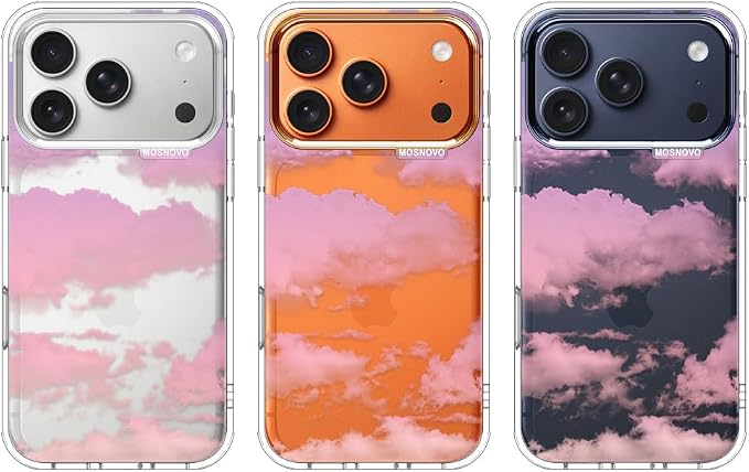 MOSNOVO for iPhone 17 Pro Case, Shockproof Military-Grade Protection 6.6ft Drop - Image 3