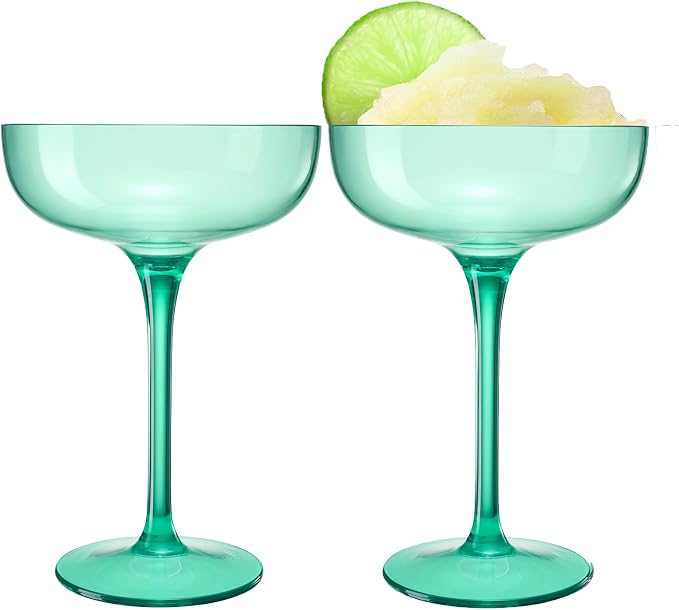 Acrylic Shatterproof Martini, Champagne & Cocktail Unbreakable Glasses | Set of by Khen