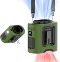 Socool 14500mAh Portable Waist Fan Clip on Belt 360 Rotation Wearable by Socoolfancoolinhand