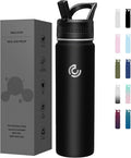COKTIK 22oz Sports Water Bottle, Stainless Steel Water Bottle by coktik