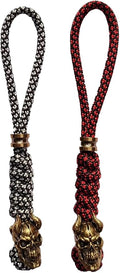 Knife Lanyards with Brass Beads, Paracord Lanyard, Tactical Lanyard by bralafia