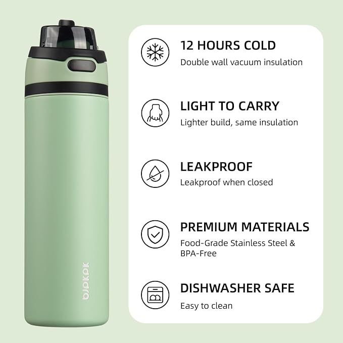 BJPKPK 25oz Insulated Water Bottle - Image 3
