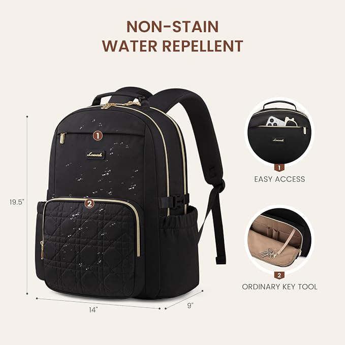 LOVEVOOK Laptop Backpack for Women - Image 4