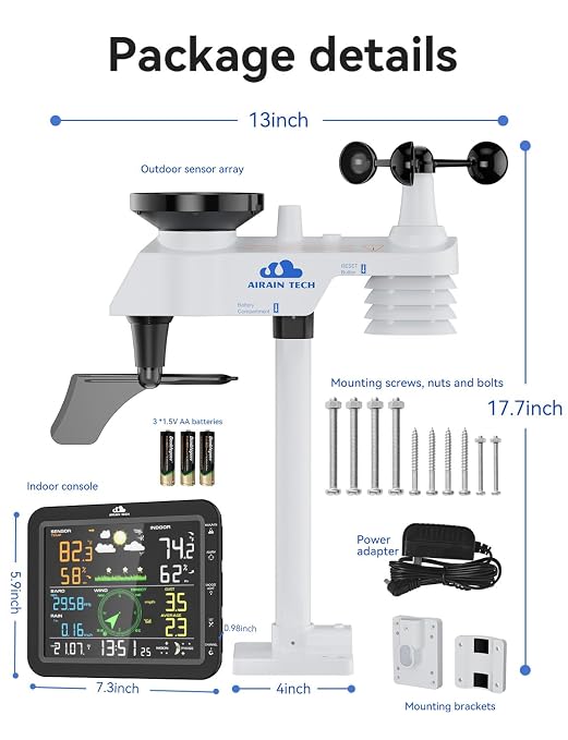 10-in-1 Wireless Weather Station - Image 8