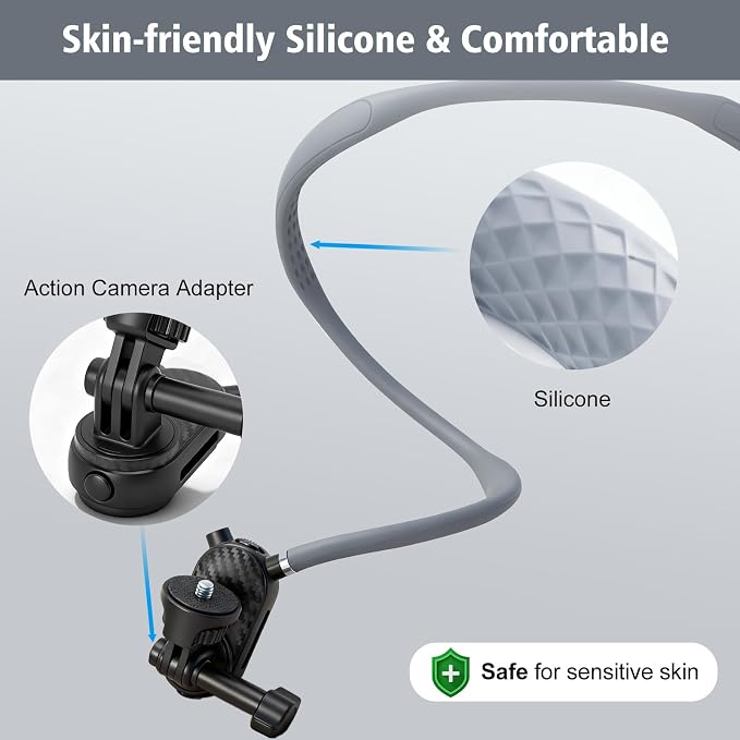 Camera Phone Chest Mount for GoPro, Adjustable Strap Chest POV Phone Holder - Image 6