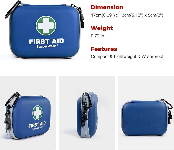 SuccorWare 150 Pieces Mini First Aid Kit - Image 3