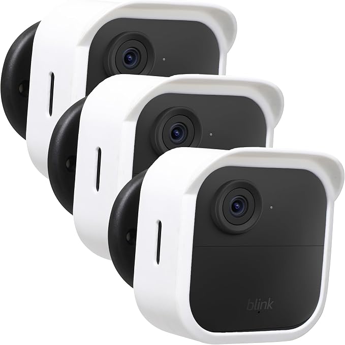 Protective Silicone Skin Case for Blink Outdoor 4 & Outdoor 4 Floodlight Camera by MeffortInc
