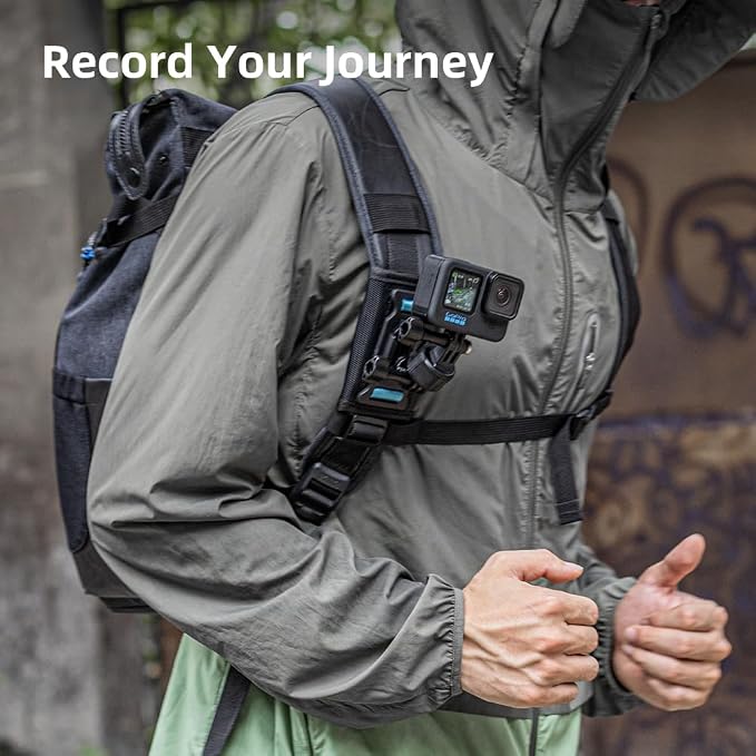 Magnetic Backpack Shoulder Strap Mount, 360° Rotatable Quick Release Backpack - Image 6