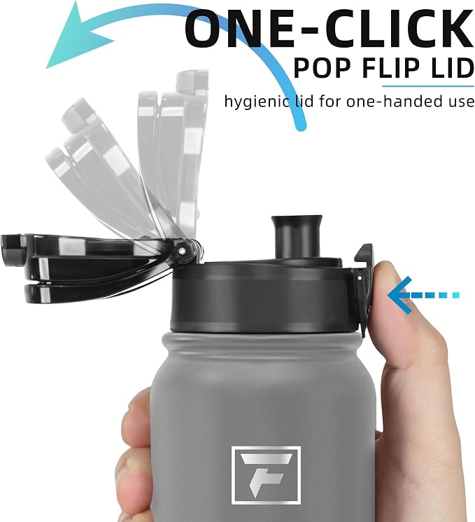 Fanhaw 20 oz Insulated Stainless Steel Water Bottle - Image 4