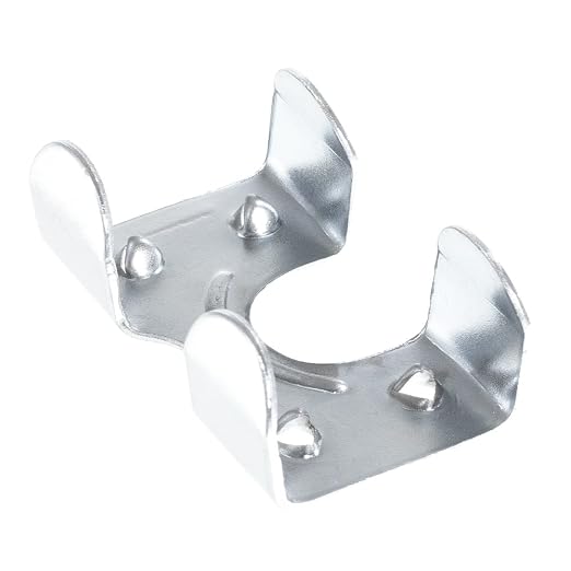 Rope & Cord Metal Clips for Rope, String – Heavy Duty Zinc Plated Double Rope - Image 2