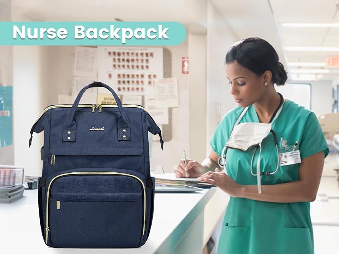 LOVEVOOK College Laptop Backpack, 15.6 Inch Travel Backpack - Image 8