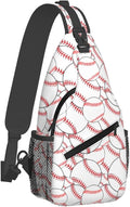 Sling Backpack For Men Hiking Daypack Crossbody Shoulder Bag Travel Chest Pack by Wizfuyq