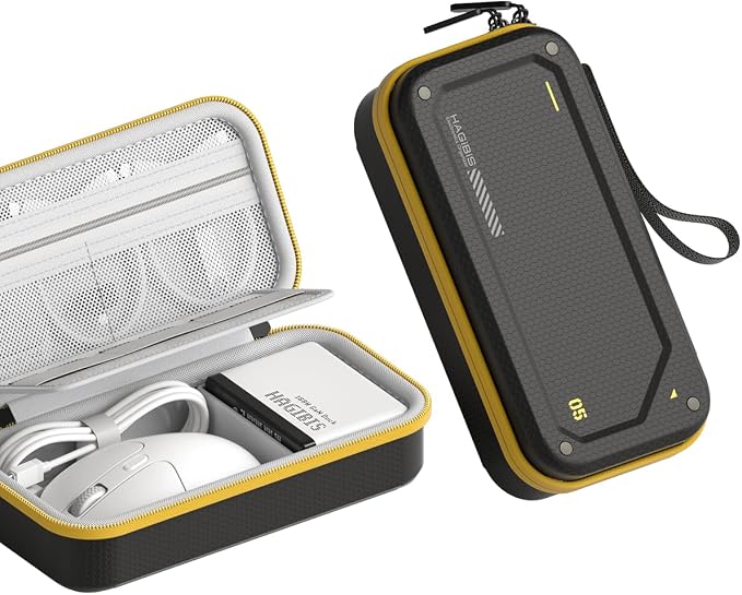 Hagibis Electronic Organizer Traveling Case Bag EVA Hardshell PU Portable by Hagibis