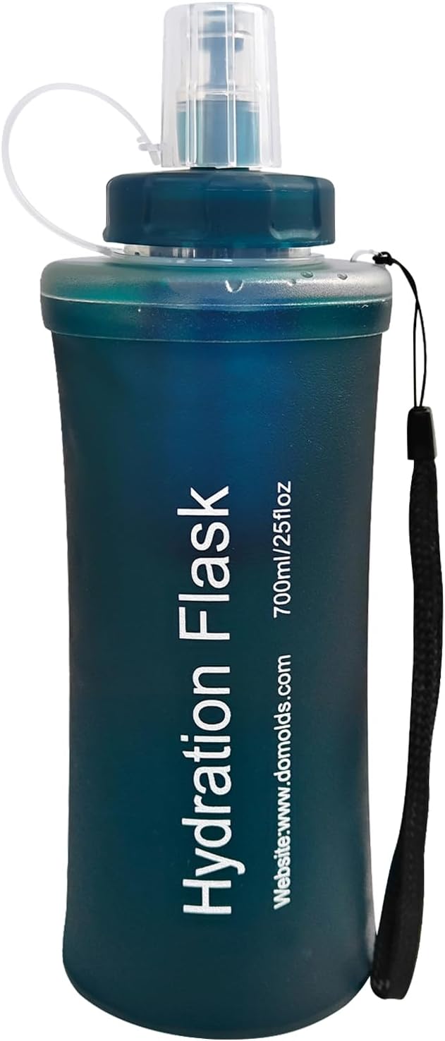 GUYI 700ml Collapsible Water Filter Bottle, Removes Impurities, BPA Free by GUYI