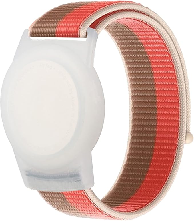 Kids Wristband Compatible with Apple AirTag, Protective Case by Qonuiy