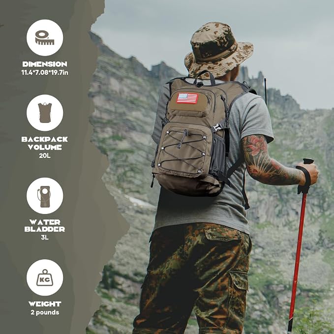 Maelstrom Hydration Hiking Backpack - Image 5