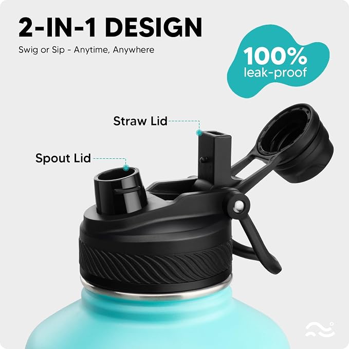 Swigina 64 oz Insulated Water Bottle - Image 2