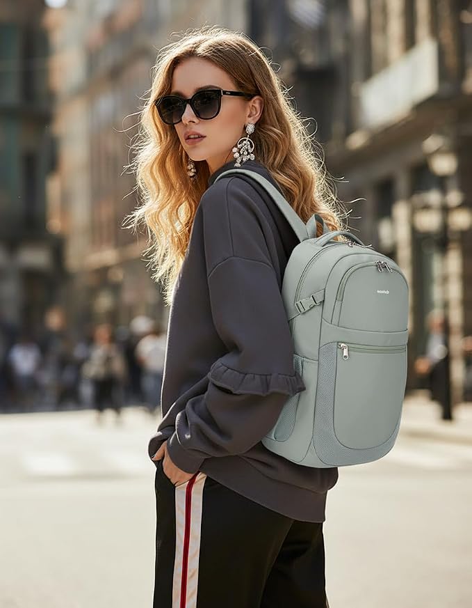 ECOHUB Travel Backpack for Women, 17.3 inch Suspended Laptop Backpack, Fashion - Image 2