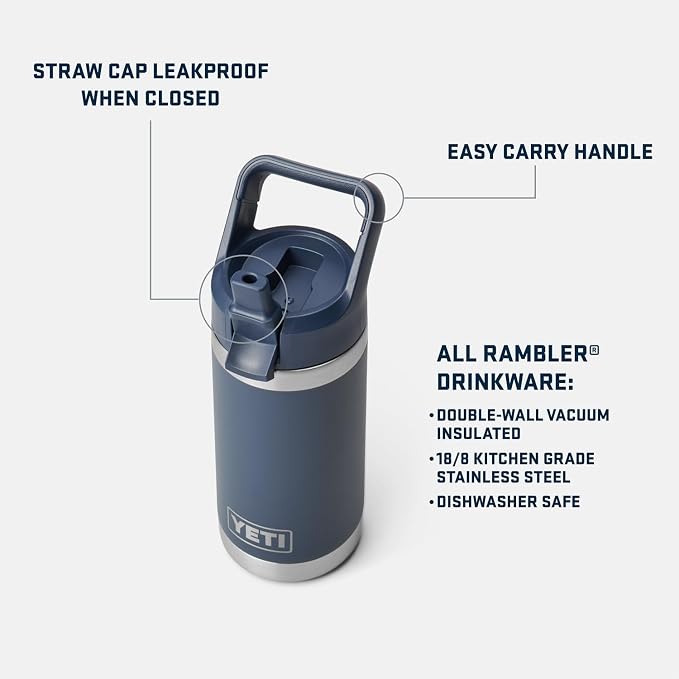 YETI Rambler Jr. 12 oz Kids Bottle, - Image 2