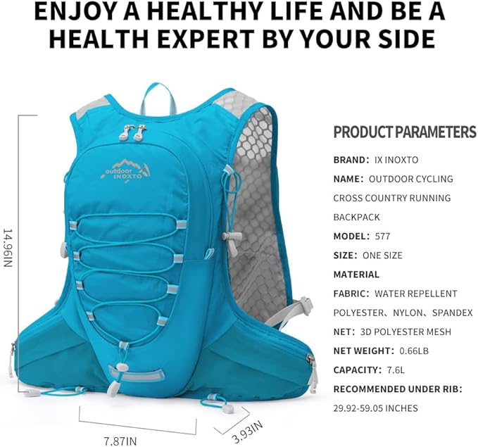 IX INOXTO Running Hydration Vest - Image 3