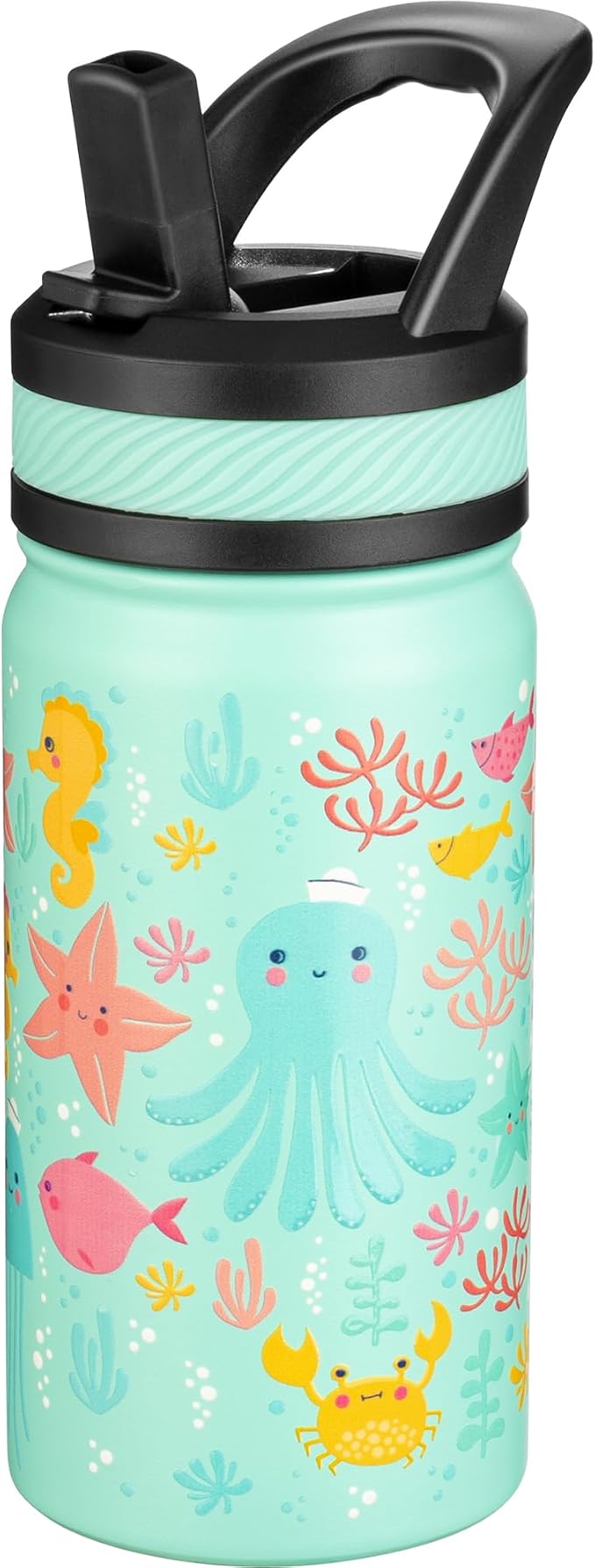 Fanhaw 14 Oz Kids Insulated Water Bottle by FANHAW