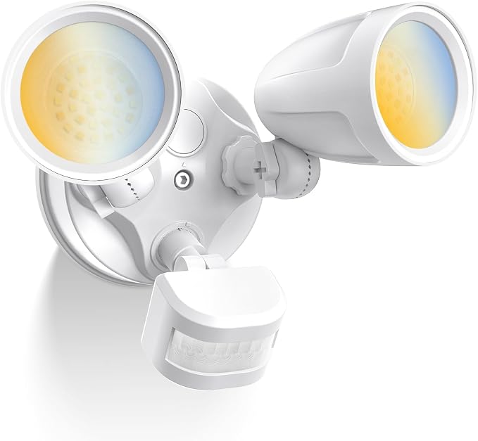 ALUSSO Motion Sensor Outdoor Lights Metal Heads, 30W 3600LM Flood Lights by ALUSSO
