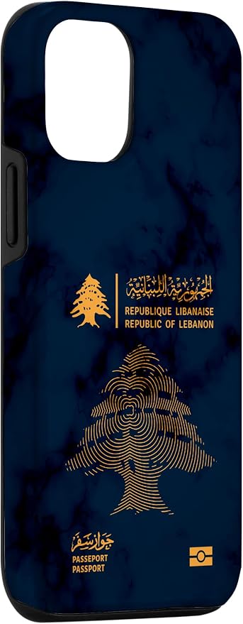 Lebanon, Lebanon Passport, Lebanon Flag, Lebanon map. Case - Image 3