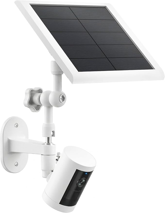 2-in-1 Wall Mount for Ring Solar Panel & Stick Up Cam Battery, Ring Spotlight by ALERTCAM