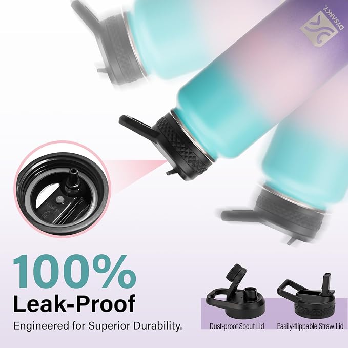 DYSANKY Insulated Water Bottle | Thickened Stainless Steel Vacuum Metal | - Image 5