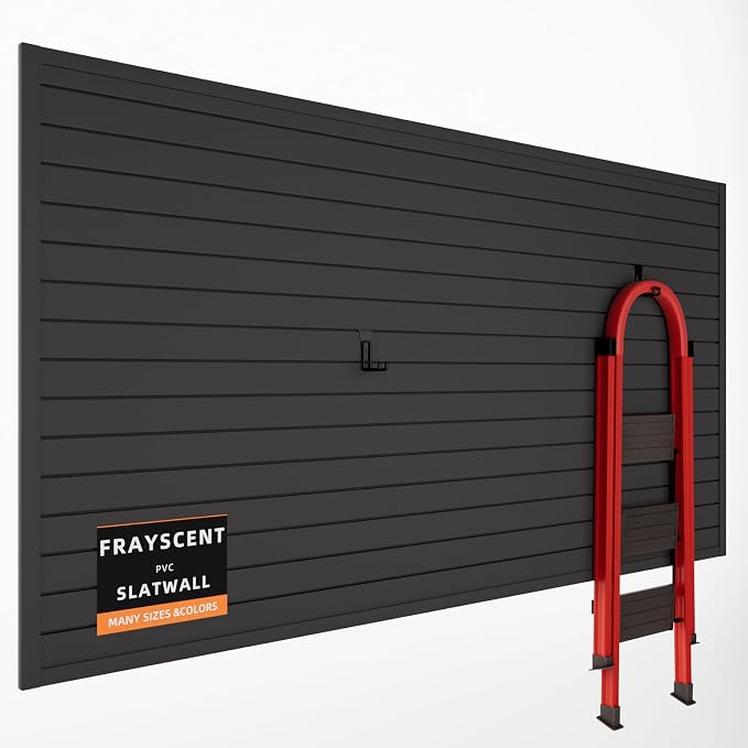 FRAYSCENT Slat Wall Paneling Garage Slat Wall Storage Systems Slatwall Panels by FRAYSCENT